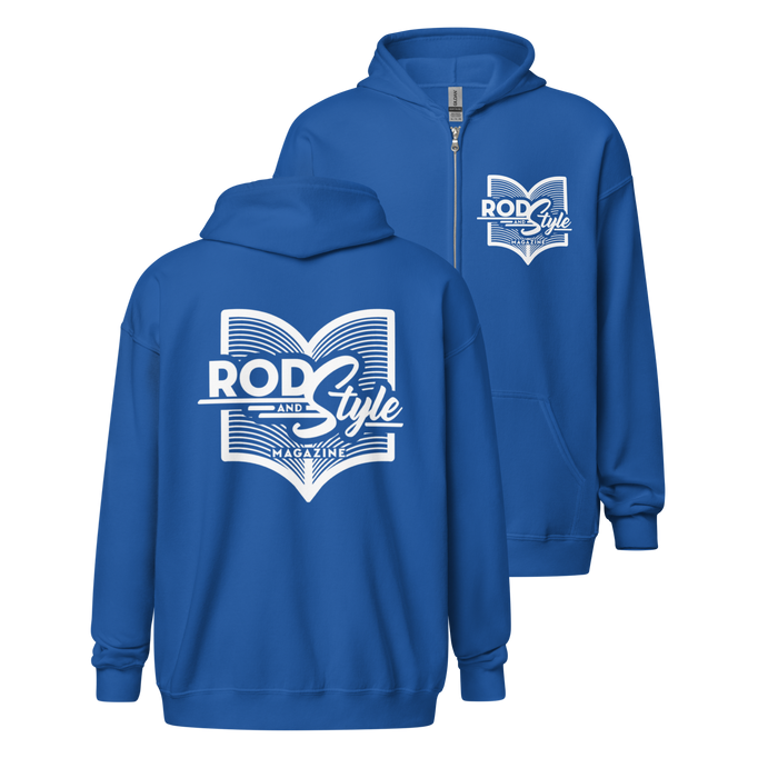 Rod and Style Magazine Zip Up Hoodie