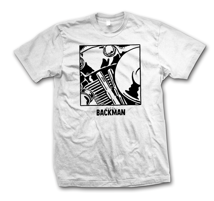 Knucklehead T-shirt -- Art by Backman