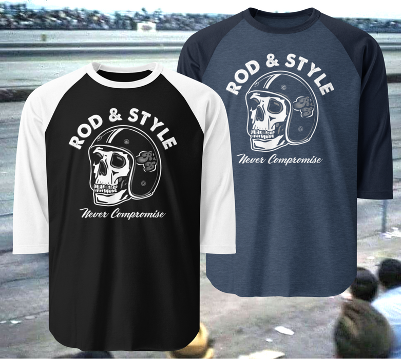 Until Death Racing 3/4 Sleeve Raglan Shirt