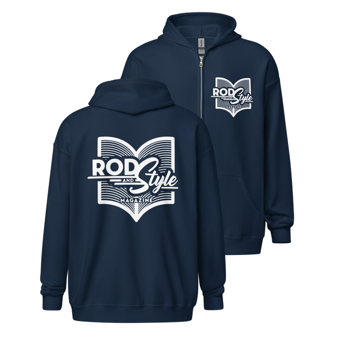 Rod and Style Magazine Zip Up Hoodie