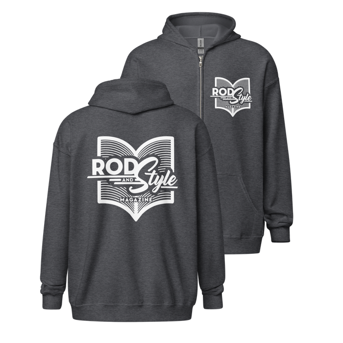 Rod and Style Magazine Zip Up Hoodie