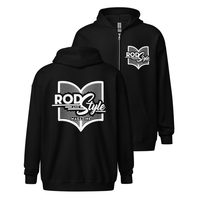 Rod and Style Magazine Zip Up Hoodie