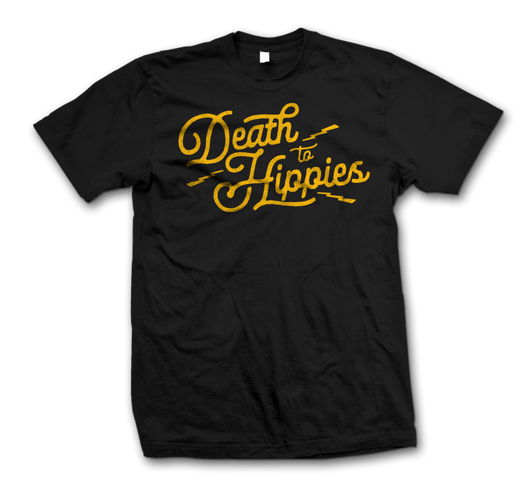 Death to Hippies T-shirt